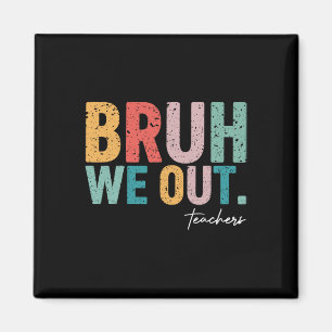 Niedliches Ende des Schuljahres Lehrerin Sommer Br Magnet