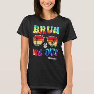 Niedliches Ende des Schuljahres Lehrerin Sommer Br T-Shirt
