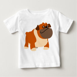 Niedliches englisches Bulldog Baby Kleidung Baby T-shirt