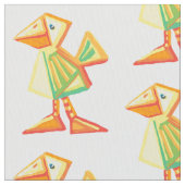 Niedliches Enten oder Küken Stoff (Nahaufnahme)