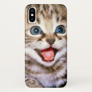 Niedliches entzückendes flaumiges Kätzchen Case-Mate iPhone Hülle
