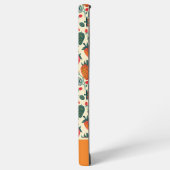 Niedliches Erdbeerdesign mit individuelle Name Samsung Galaxy Hülle (Linke Seite)