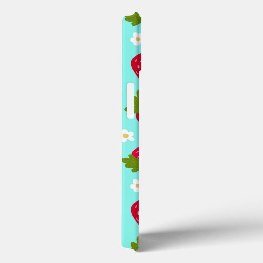 Niedliches Erdbeermuster Case-Mate iPhone Hülle (Rückseite / Rechts)