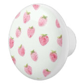 Niedliches Erdbeermuster Keramikknauf (Rechts)