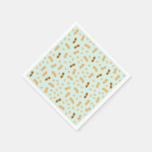 Niedliches Erdnusspapier Napkins Serviette (Ecke)