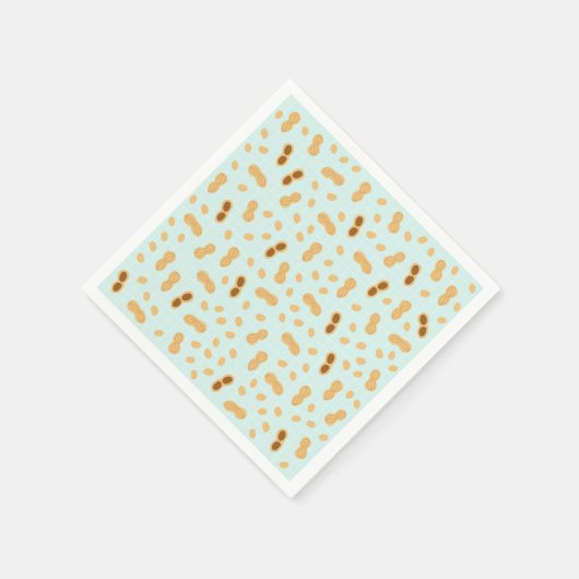 Niedliches Erdnusspapier Napkins Serviette (Ecke)