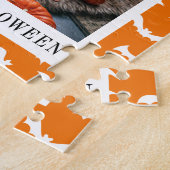 Niedliches erstes Halloween-Foto Puzzle (Seite)