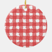 Niedliches erstes Weihnachtsbaby Keramik Ornament (Hinten)
