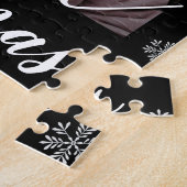 Niedliches Erstes Weihnachtskids-Foto Puzzle (Seite)