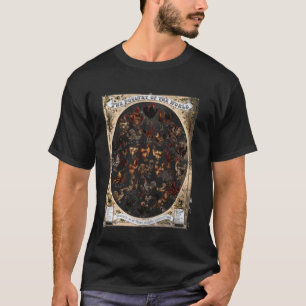 Niedliches Erziehungshuhn Wissen Rassen von Küken T-Shirt