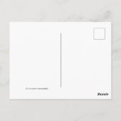 Niedliches Eselfoto Postkarte (Rückseite)