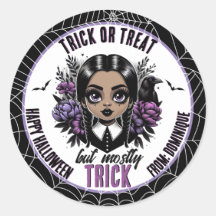 Niedliches ethnisch-gotisches Girl Halloween