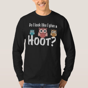 Niedliches Eule-Design sehe ich aus, als ob ich ei T-Shirt