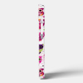 Niedliches Eule-Hintergrundmuster für Kinder Case-Mate iPhone Hülle (Rückseite / Links)