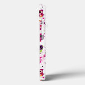 Niedliches Eule-Hintergrundmuster für Kinder Case-Mate iPhone Hülle (Rückseite / Links)