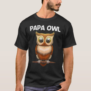 Niedliches Eulenvogel für Männer Jungen T-Shirt