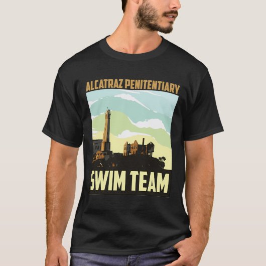 Niedliches Extravagantes Alcatraz Penitentiary Swi T-Shirt (Vorderseite)