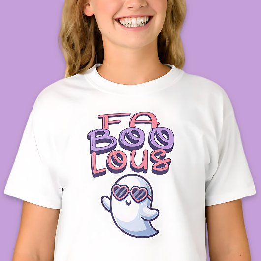 Niedliches FaBOOlous Halloween Ghost-Shirt T-Shirt