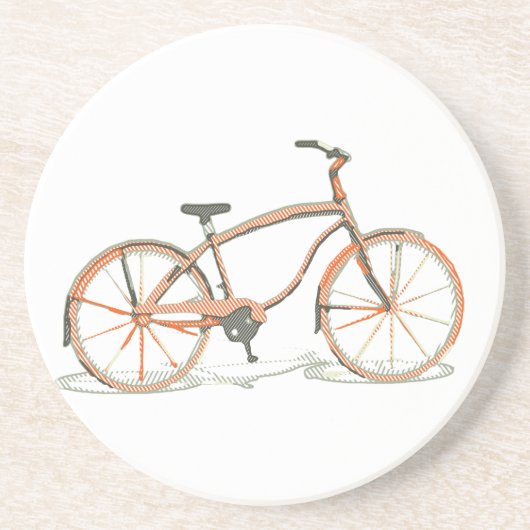 Niedliches Fahrrad Untersetzer (Vorne)