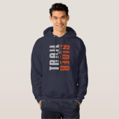 Niedliches Fahrradangebot Hoodie (Vorne ganz)