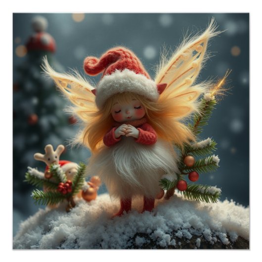 Niedliches Fairy Poster (Vorderseite)