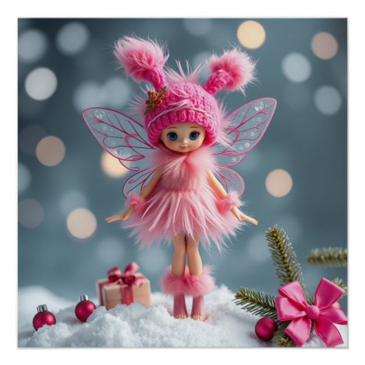 Niedliches Fairy Poster (Vorderseite)