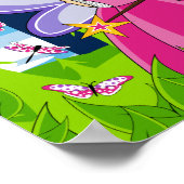 Niedliches Fairy Princess Poster (Ecke)