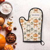 Niedliches Fall Bow-Muster Ofenhandschuh