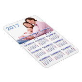Niedliches Family Pic 2017 Mini Magnet Kalender (Rechte Seite)