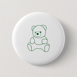 Niedliches Farbbild Teddy Patches & Buttons