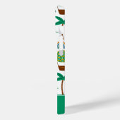 Niedliches, farbenfrohe Schildkrötenmuster Case-Mate iPhone Hülle (Rückseite / Links)