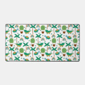 Niedliches, farbenfrohe Schildkrötenmuster Schreibtischunterlage (Vorderseite)