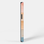 Niedliches Farbenmuster iPhone Hülle (Rechte Seite)