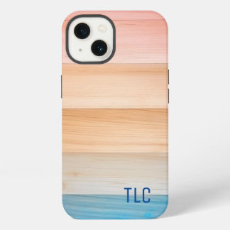 Niedliches Farbenmuster iPhone 13 Hülle