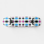 Niedliches farbiges Aztec Muster-Lizenzschild Skateboard (Horizontal)