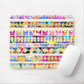 Niedliches, farbiges Azteenmuster Mousepad (Mit Mouse)