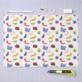 Niedliches, farbiges Bugzettel Seidenpapier (Handwerk)