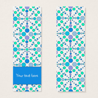 Niedliches farbiges Doodle-Design-Lesezeichen
