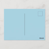 Niedliches, farbiges Eis Postkarte (Rückseite)