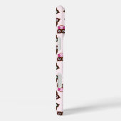 Niedliches, farbiges Eule-Muster - Groß-/Kleinschr Case-Mate iPhone Hülle (Rückseite / Rechts)