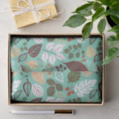 Niedliches, farbiges Fall-Leafmuster 3 Seidenpapier (Geschenk)