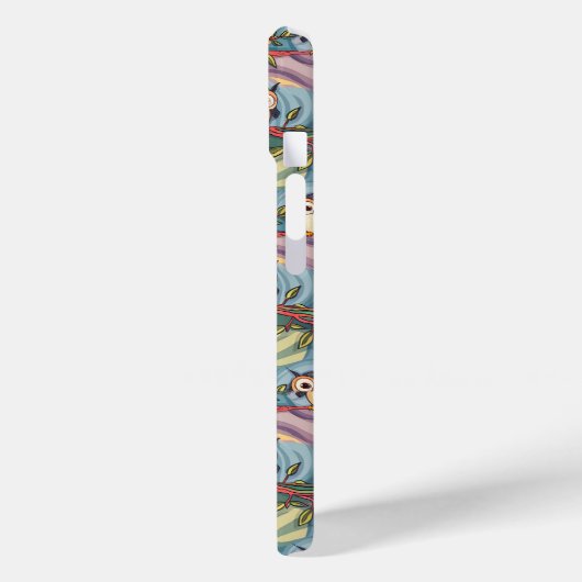 Niedliches, farbiges Gehäuse-Muster Case-Mate iPhone Hülle (Rückseite / Links)