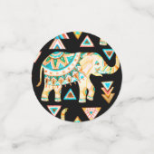 Niedliches farbiges Indianerelementmuster Konfetti (Klein Vorderseite)