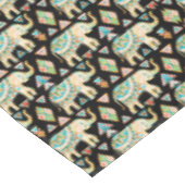 Niedliches farbiges Indianerelementmuster Tischdecke (Schrägansicht)