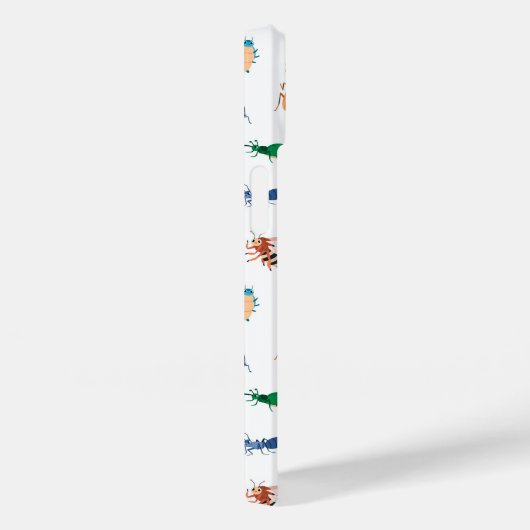 Niedliches farbiges Insektenmuster Case-Mate iPhone Hülle (Rückseite / Rechts)