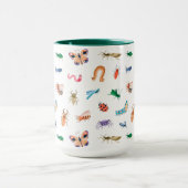 Niedliches farbiges Insektenmuster Tasse (Zentrum)