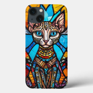 Niedliches farbiges Katzenbärglas Case-Mate iPhone Hülle