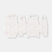 Niedliches Farbiges Konfetti Dots Muster Geschenkschachtel (Ungefaltet)