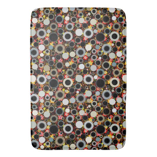 Niedliches, farbiges Muster Badematte (Vorderseite Vertikal)