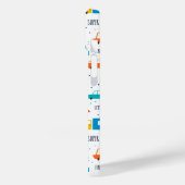 Niedliches, farbiges Muster des Autoverkehrs Case-Mate iPhone Hülle (Rückseite / Links)